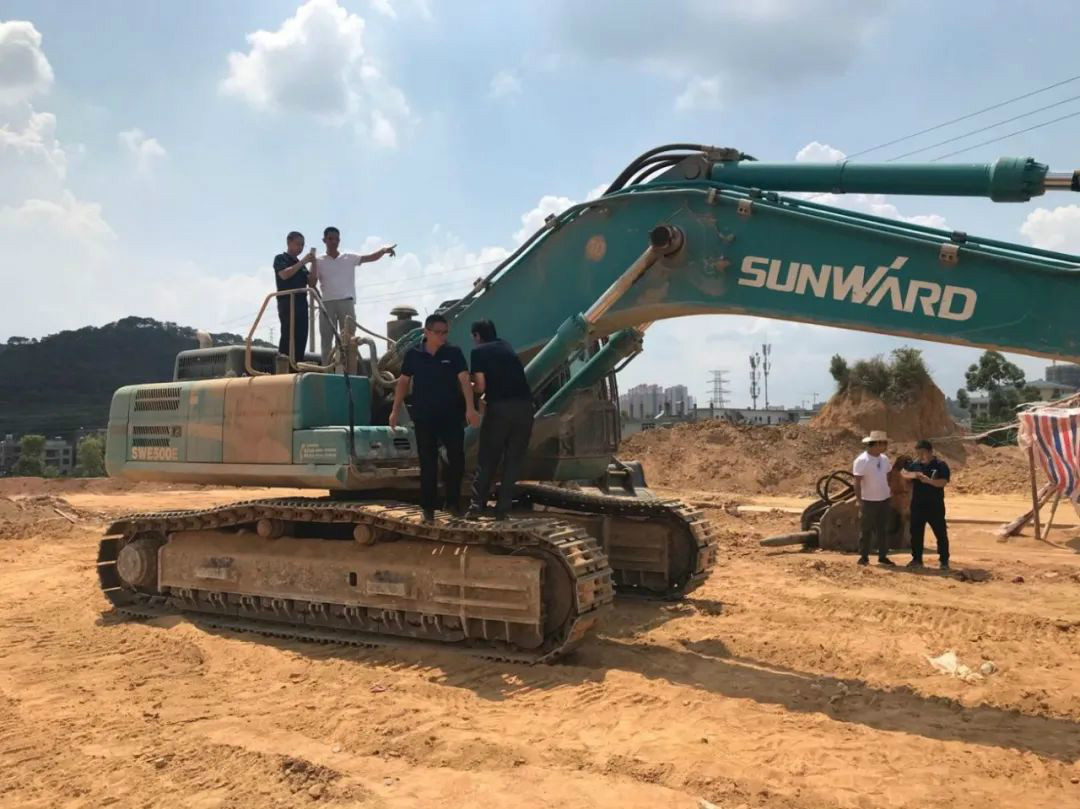 感恩相伴，关爱相随——山河智能服务万里行深入广西服务客户