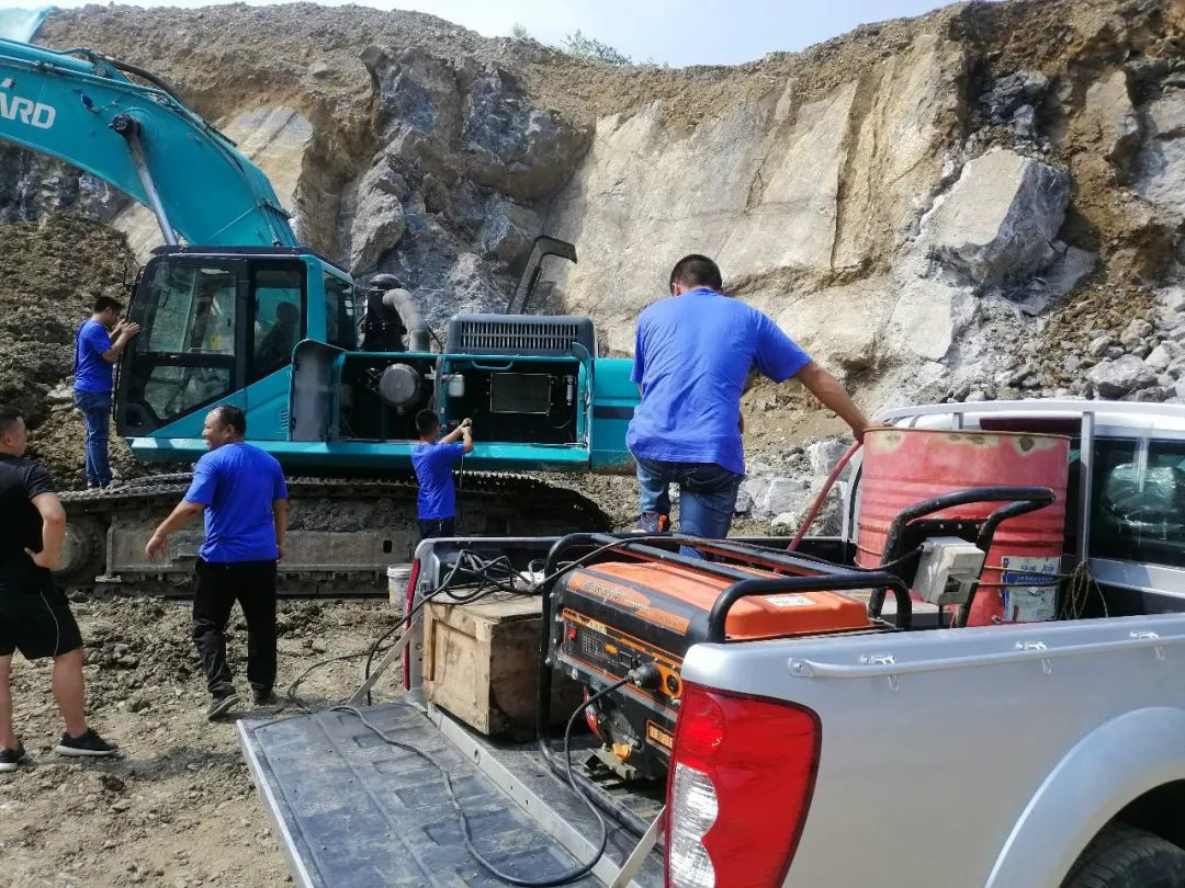 感恩相伴 关爱相随——山河智能服务万里行川陕实录