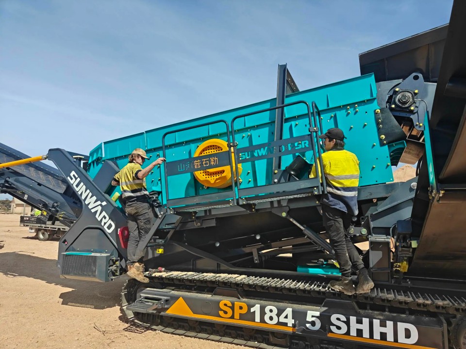 高效环保深受认可!山河智能破碎筛分设备首进澳洲市场