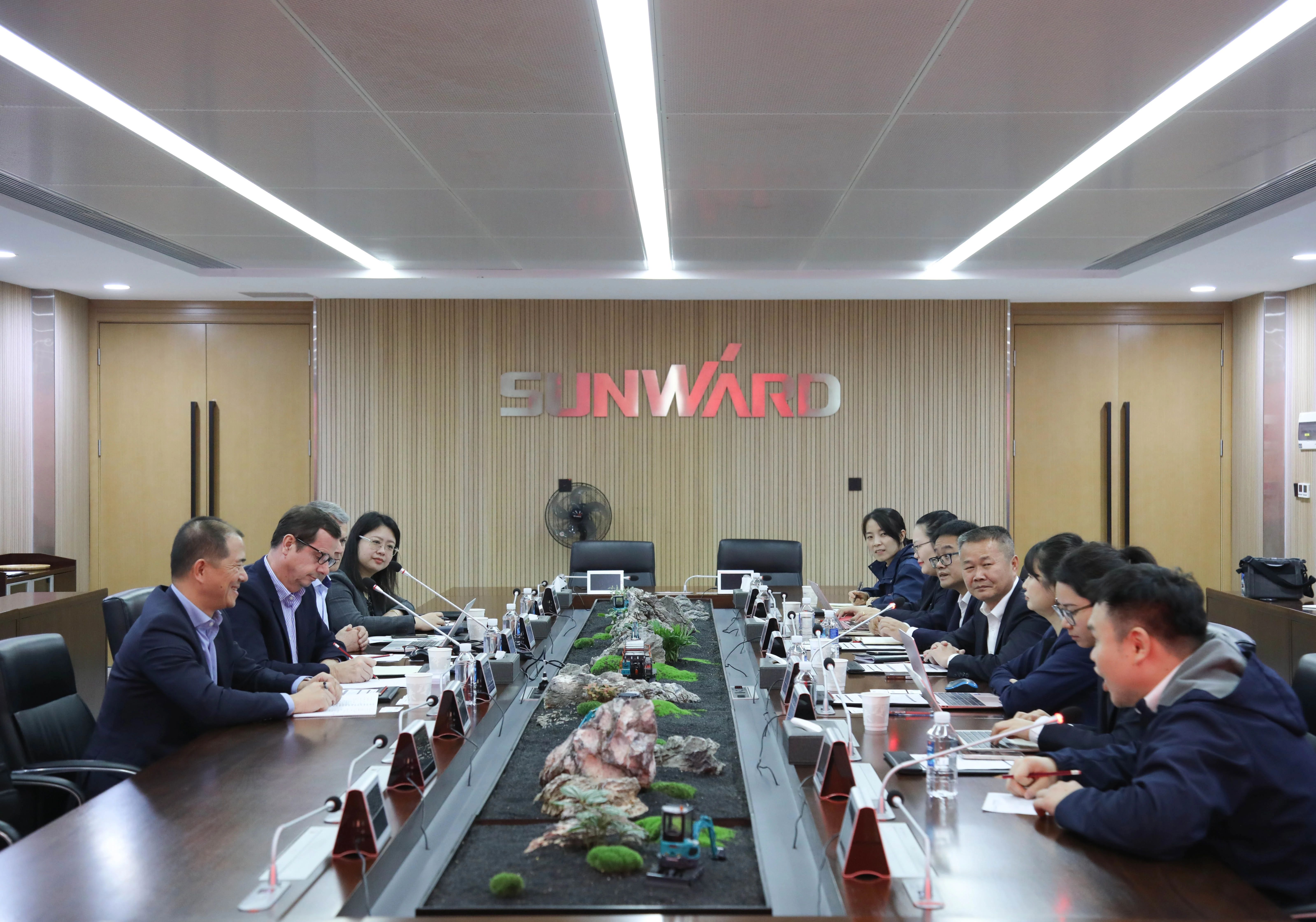 法巴租赁集团到访山河智能,共拓合作新篇章